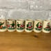 German vintage shot glasses set of 6