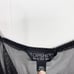 TopShop Velvet Ditsy Floral Embroidered Bodysuit Black Size 8 Snap Bottom Sheer