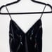 TopShop Velvet Ditsy Floral Embroidered Bodysuit Black Size 8 Snap Bottom Sheer