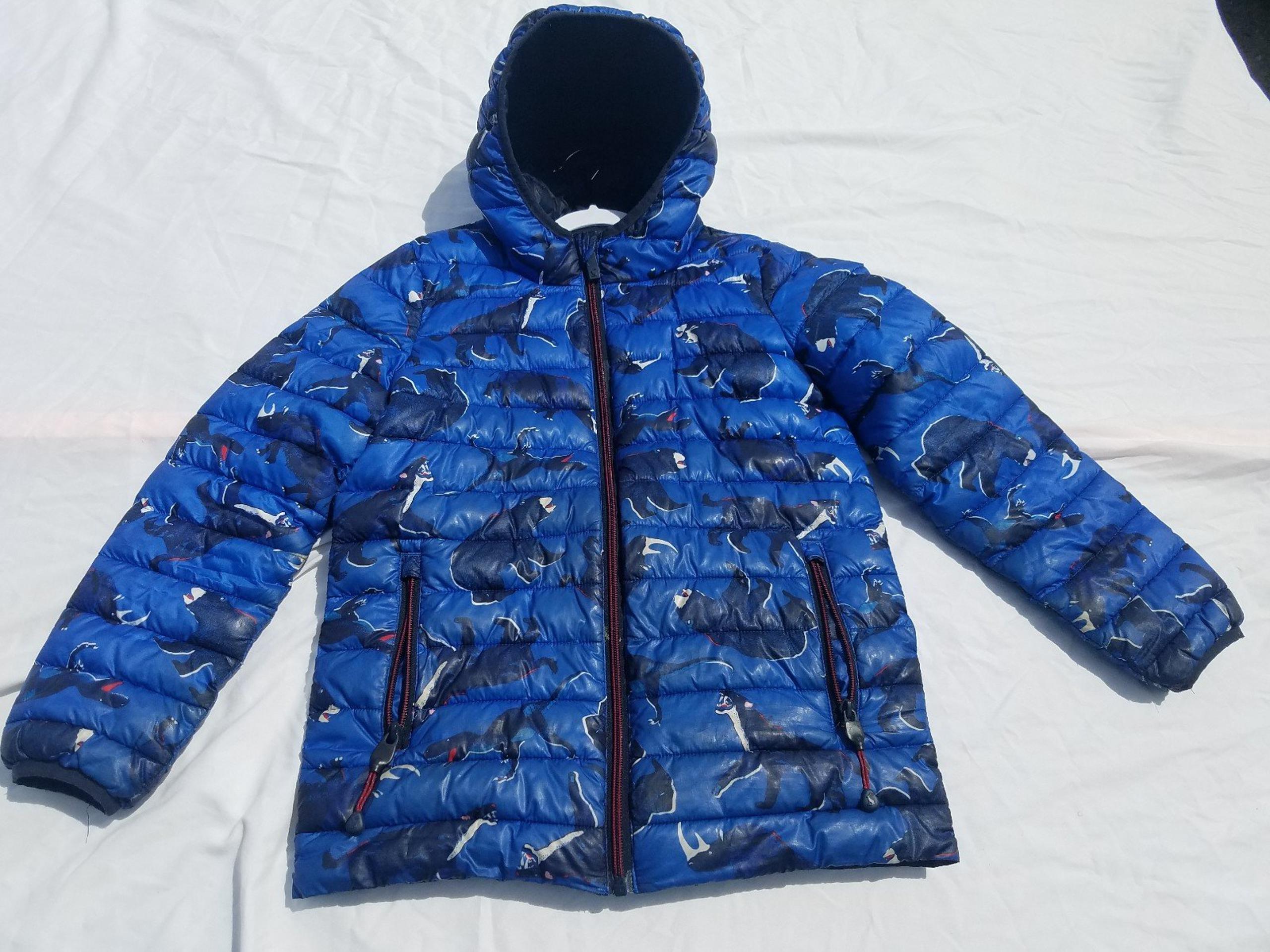 KIDS QUILTED HOODED WINTER JACKET  BY JOULES  SIZE ( large  ___ marked  11 years