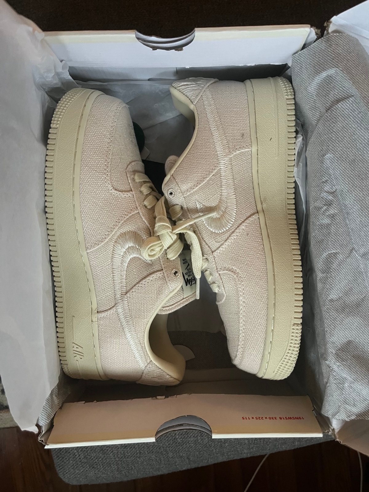 Stussy x Air Force 1 ‘Fossil’ Men’s 7