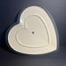 Smith & Clark Ironworks Pink Heart Shaped 3Qt Enameled Cast Iron Dutch Oven