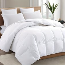 Solid Color Square Comforter White -s6z3