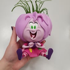 Disney Parks Madame Mim Madly Mischievous Succulent Planter Figure Lewis Whitman