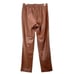 NEW Banana Republic vegan leather pants Sz S Tall dark almond