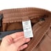 NEW Banana Republic vegan leather pants Sz S Tall dark almond