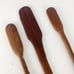 Trio Antique Primitive Rustic Wooden Wood Farmhouse Butter Paddle Scoop Scrapers