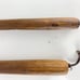 Trio Antique Primitive Rustic Wooden Wood Farmhouse Butter Paddle Scoop Scrapers