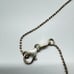 925 Sterling Silver Lariat Necklace, Italy, Elegant Y Drop