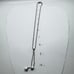 925 Sterling Silver Lariat Necklace, Italy, Elegant Y Drop