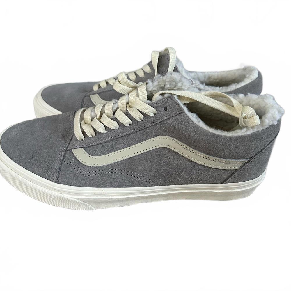 Vans Old Skool Sherpa Lined Shoes - Size 8 Mens/9.5 Womens