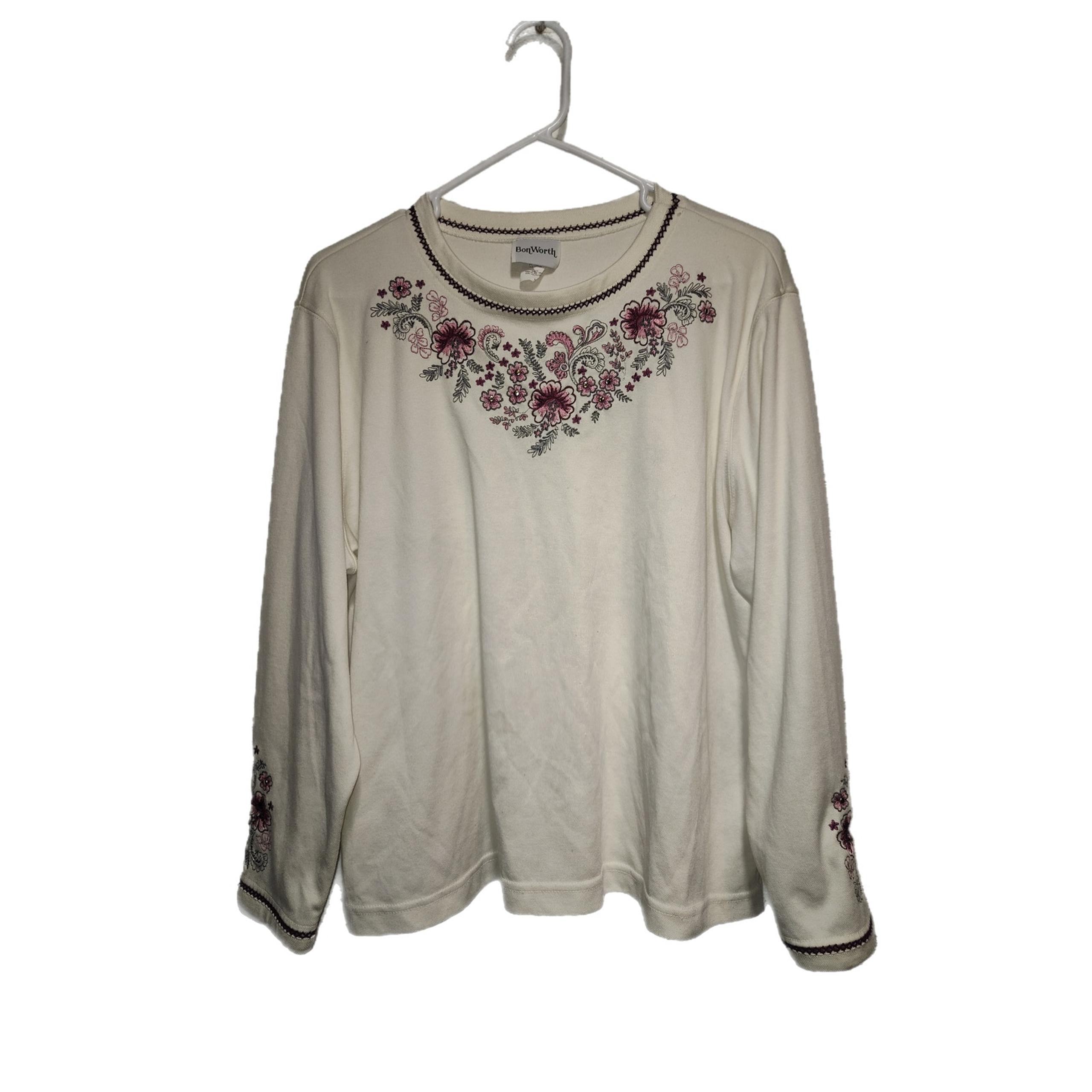 Bon Worth Women's Shirt Size Large