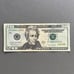 Fancy Serial Number 20 Dollar Bill