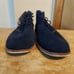 Timberland Revenia Men's US 11 Blue Suede Leather Chukka Boots Sneaker Shoes EUC