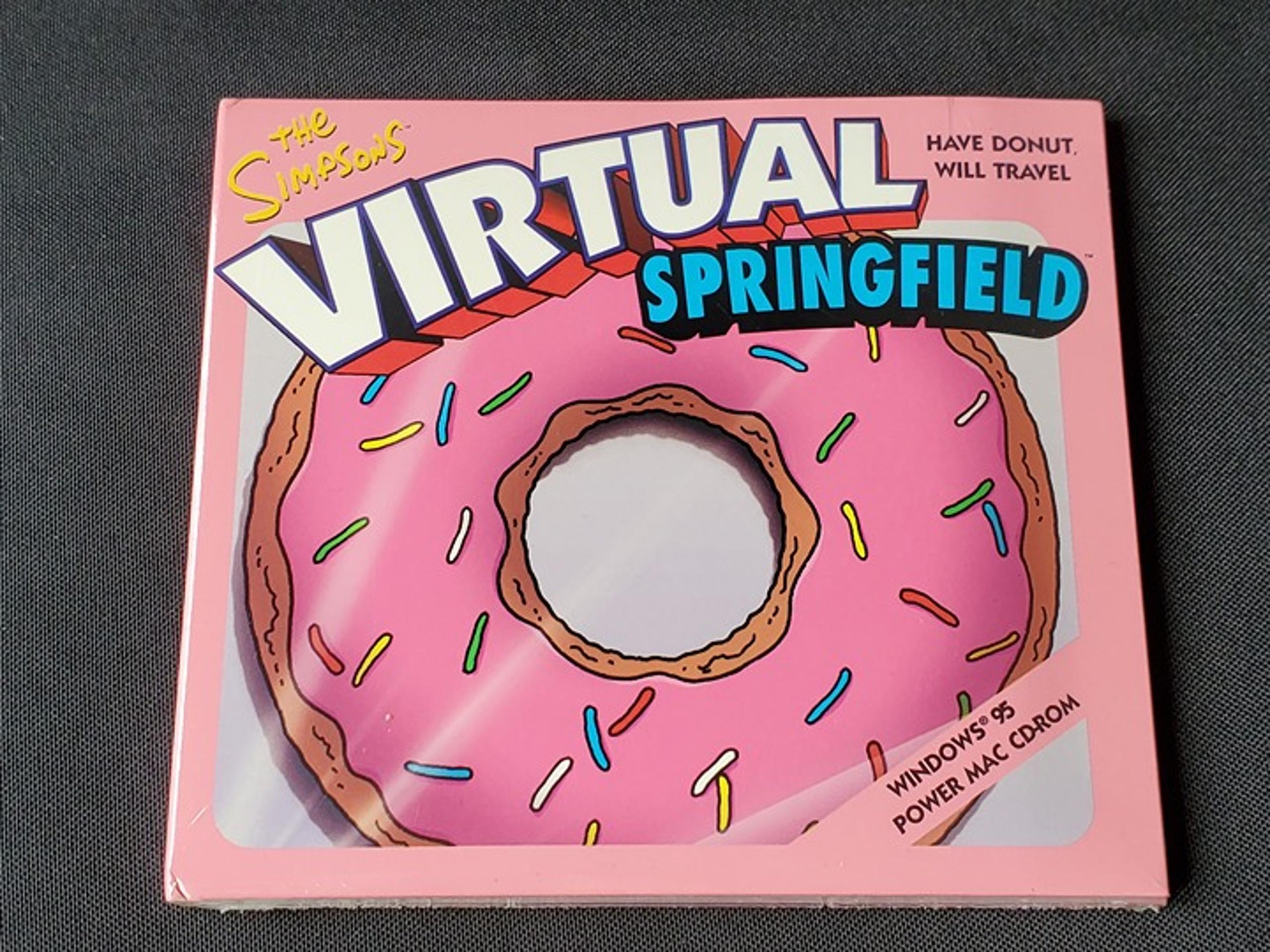 The Simpsons Virtual Springfield (Sealed) Windows/Mac
