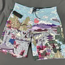 Greyson Shorts Swim Indian Wells Forbidden City Print 38 x 10 Multicolor 158