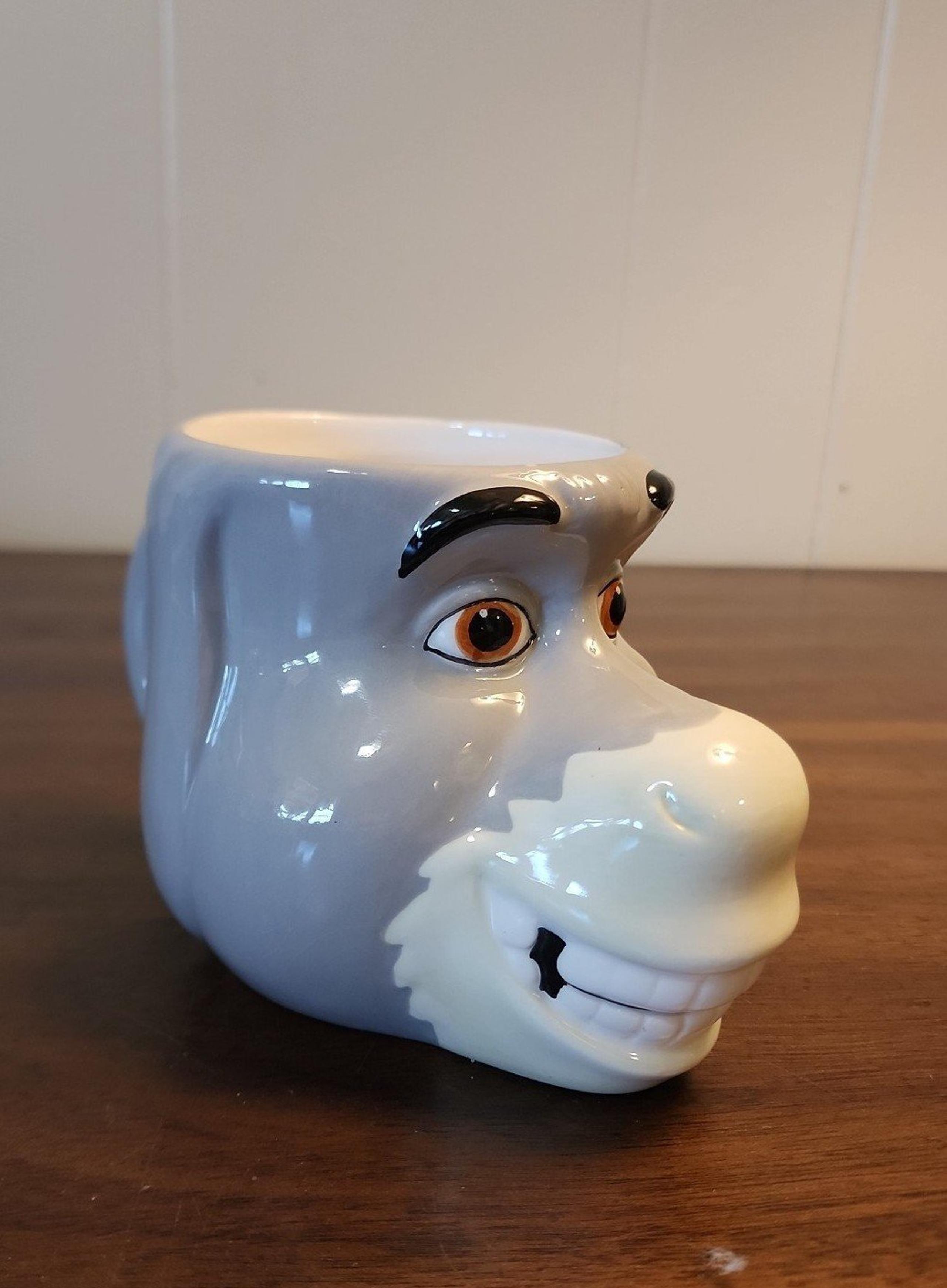 Coffee Cup Shrek "Donkey" Character 2004 Mug Cup 3D Galerie by Dreamworks