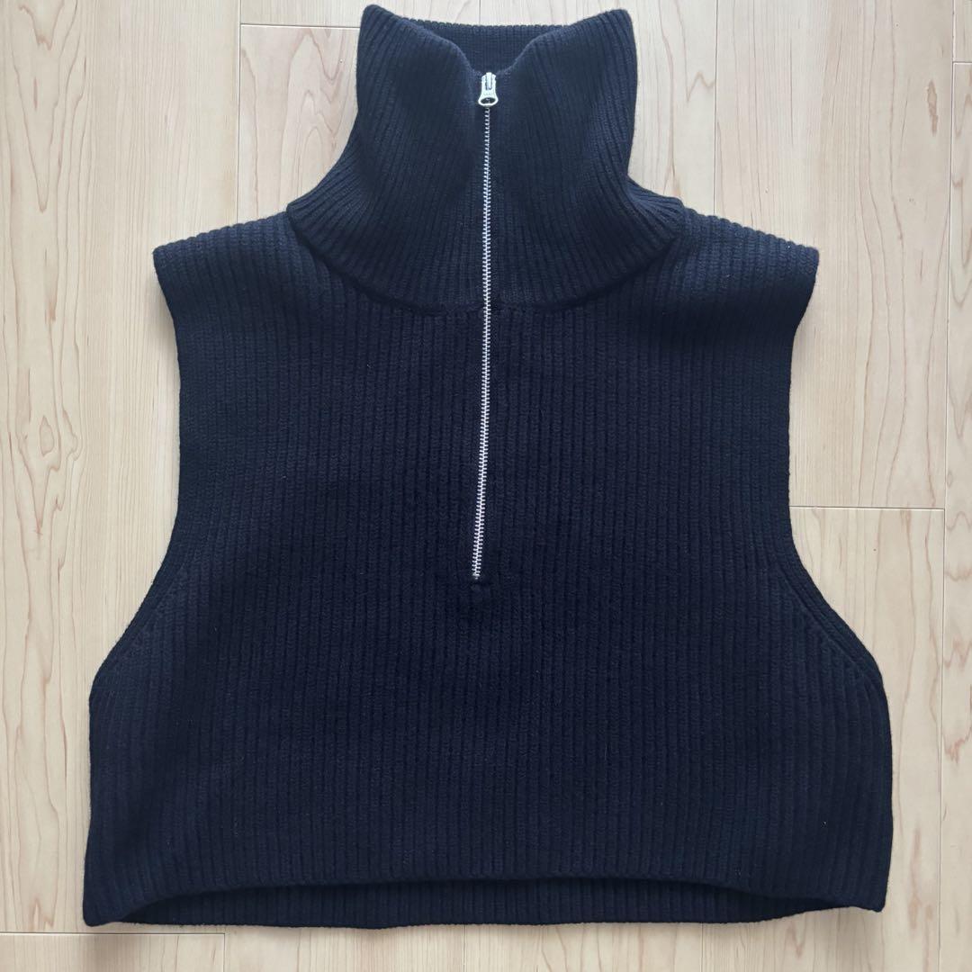 TODAYFUL Halfzip Knit Vest