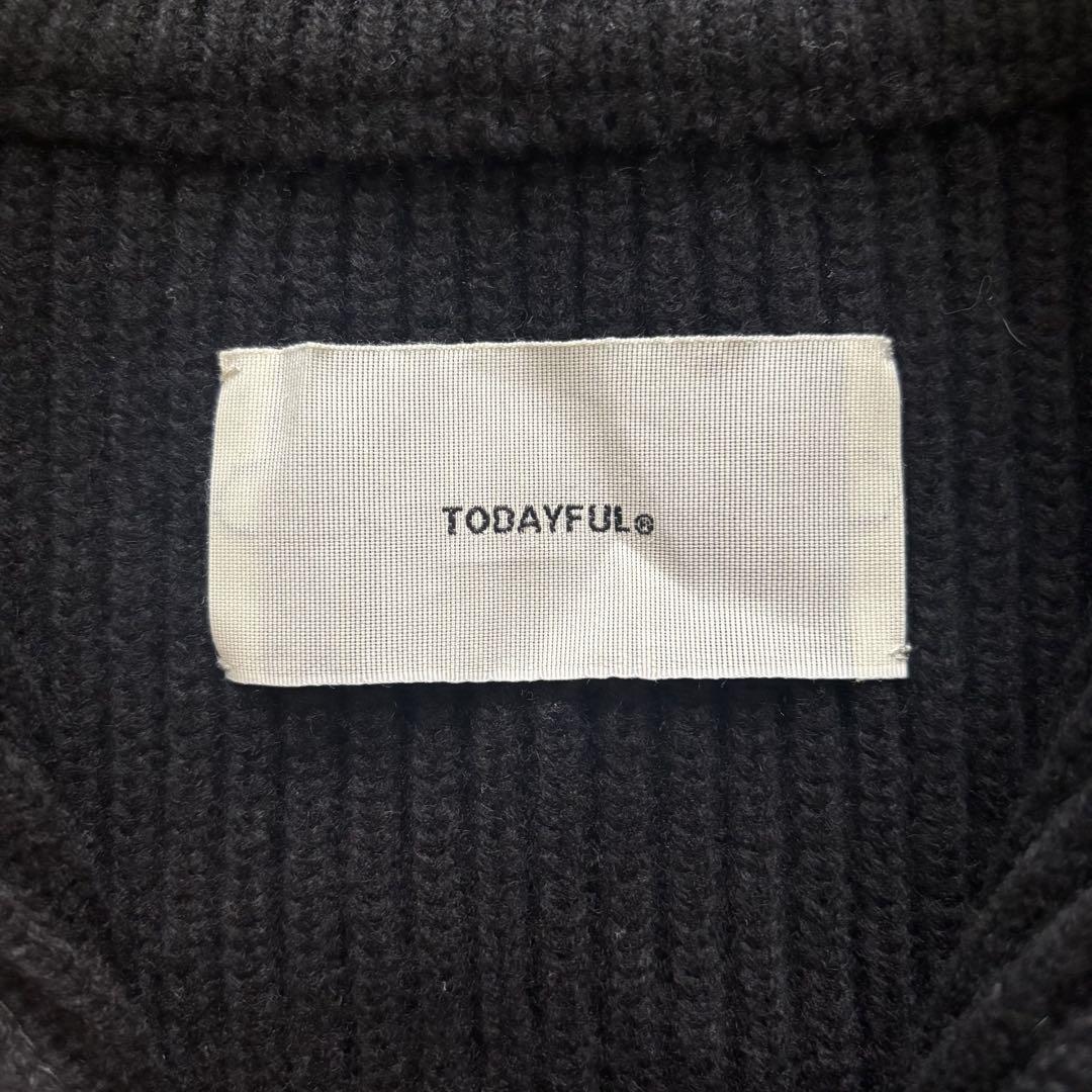 TODAYFUL Halfzip Knit Vest