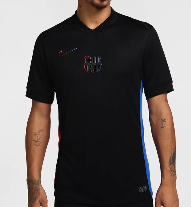 2024/25 NIKE FC BARCELONA AWAY REPLICA SOCCER JERSEY SIZE LARGE FN8792 010