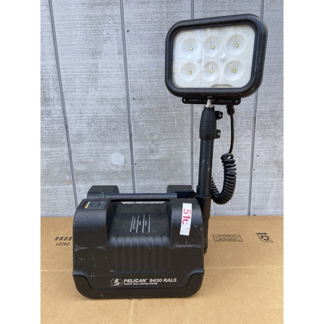 Pelican 9430 RALS Remote Area Lighting System Black – Tested & Working
