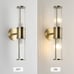 Brushed Bronze Wall Mount Light Fixture NEW