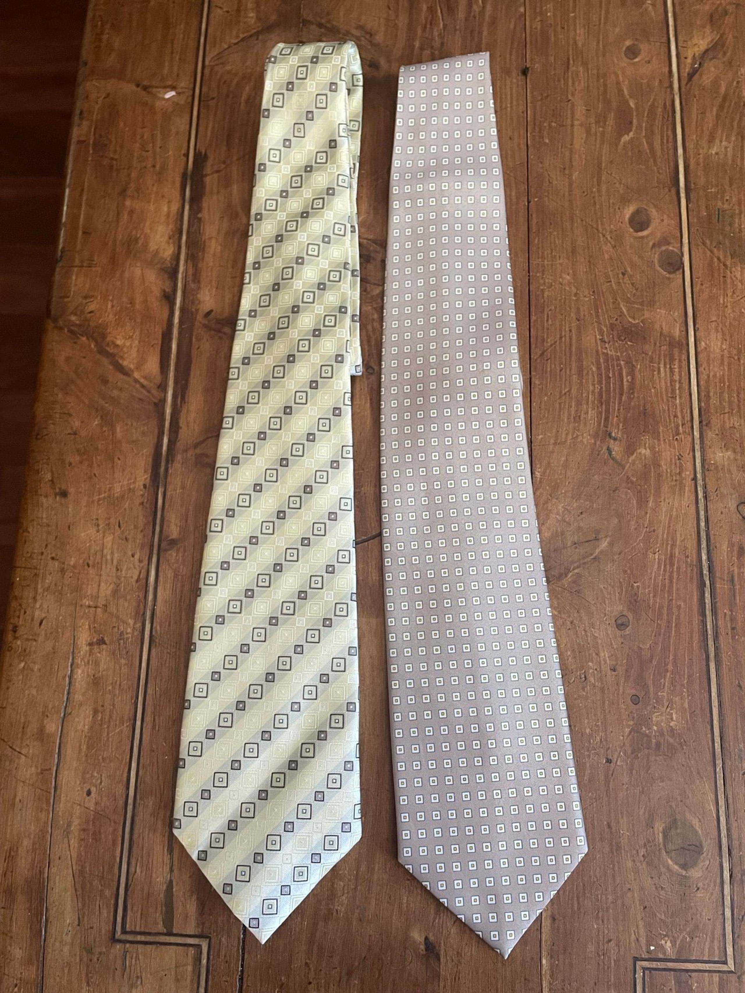 Lot of 2 Men’s Retro Neckties