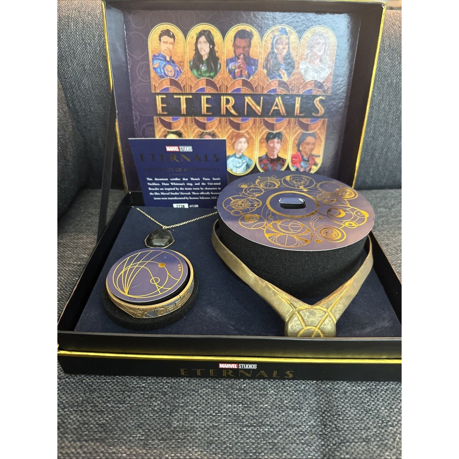 Marvel Eternals Jewelry Collection Gift Box GameStop Exclusive