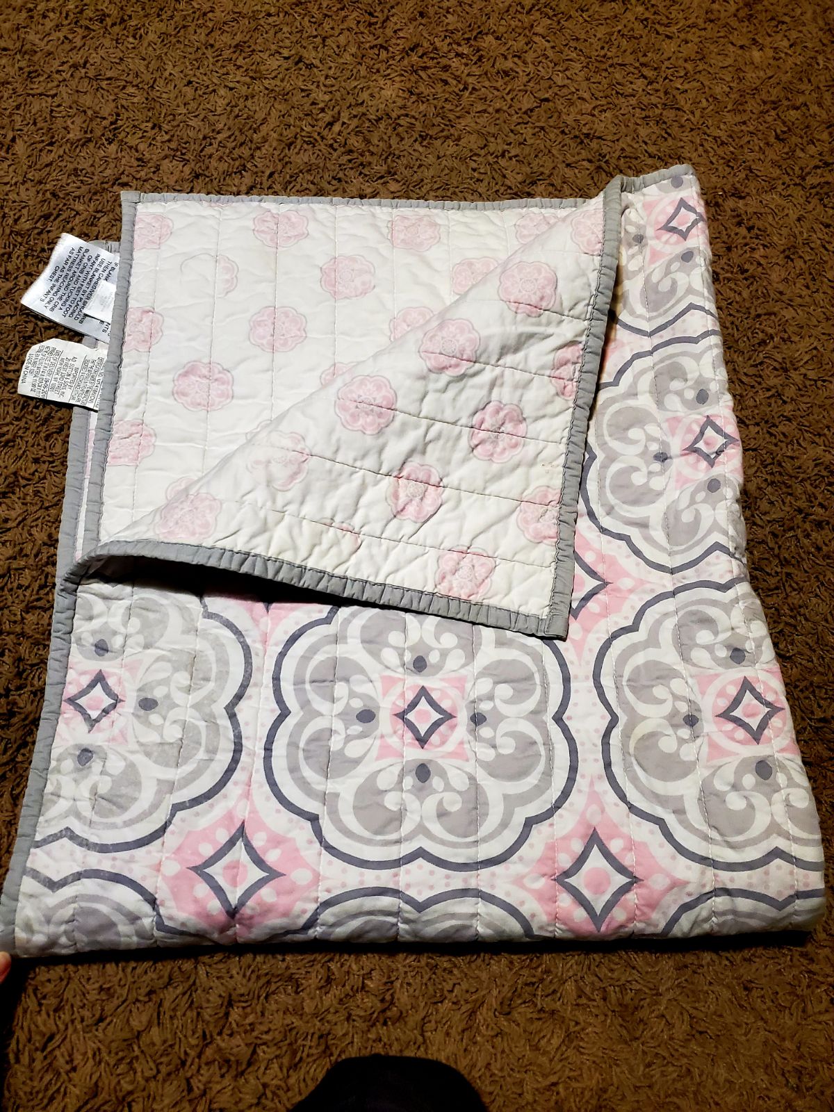 Wendy bellissimo reversible quilt