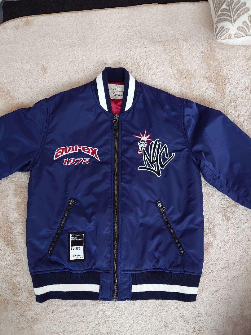 AVIREX Nylon Varsity Jacket