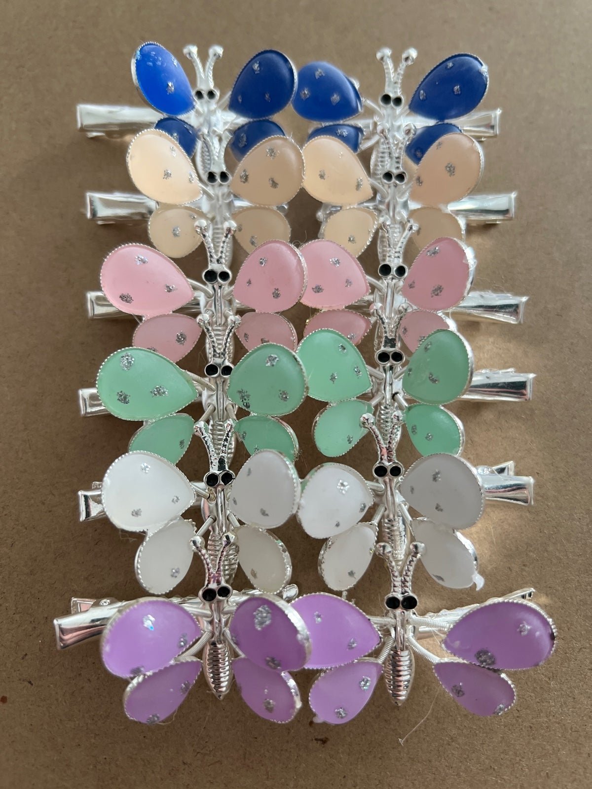 90s butterfly clips moving wings
