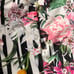 ECI New York pencil floral skirt