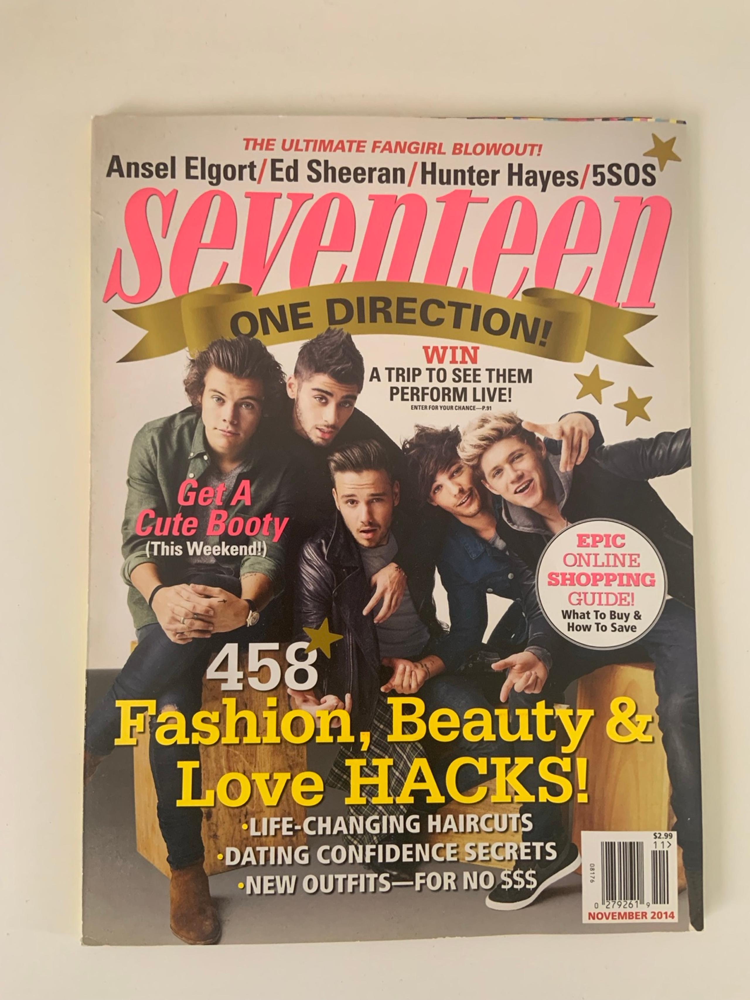 One Direction 2014 Seventeen Magazine
