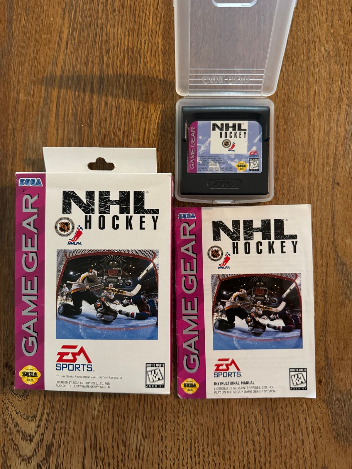 NHL Hockey for Sega Game Gear