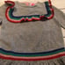 Mini Boden gray rainbow shimmer dress