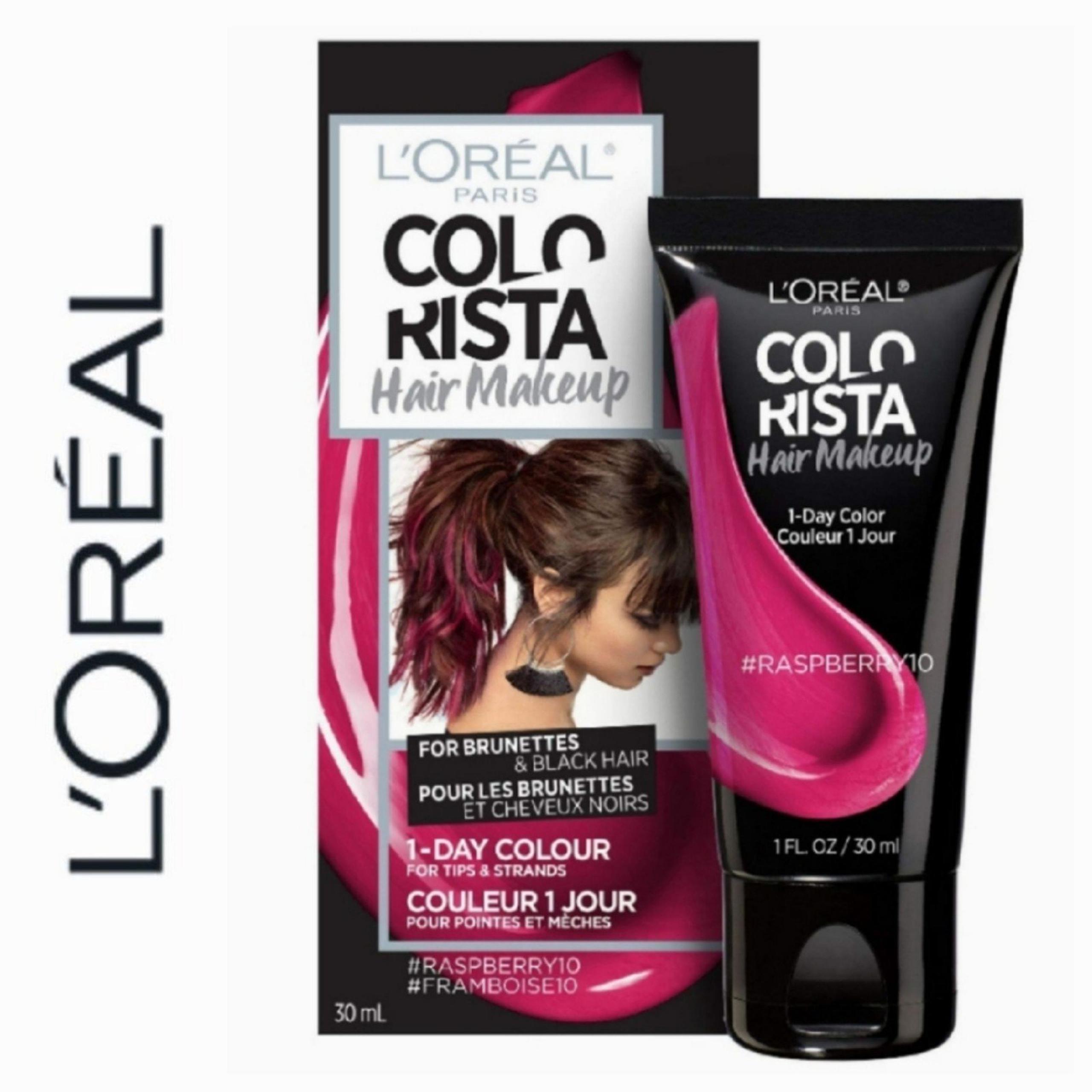 L'Oreal Paris Colorista 1 Day Hair Color Raspberry 10