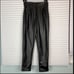 Princess Polly Love Club Pants Black Size 4 High Waist Darting Seams Vegan