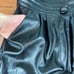 Princess Polly Love Club Pants Black Size 4 High Waist Darting Seams Vegan