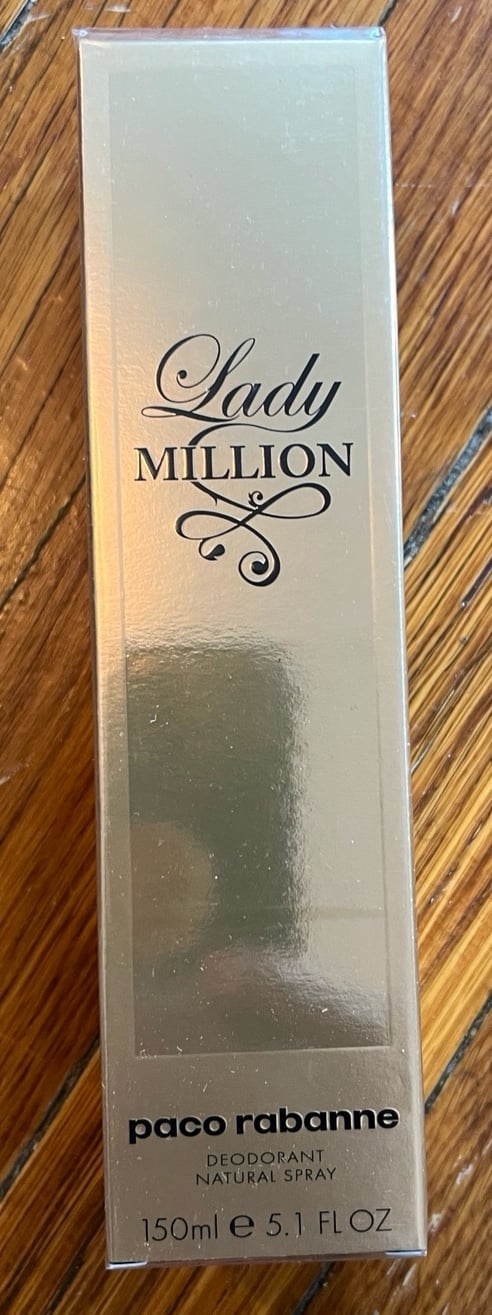 Lady Million Perfume By Paco Rabanne for Women 5 oz - Deodorant Spray 517810