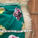 J. Crew Floral Midi Pencil Skirt Green & Pink EUC Sz 6 Cotton Springtime