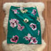 J. Crew Floral Midi Pencil Skirt Green & Pink EUC Sz 6 Cotton Springtime