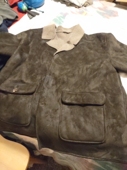 Men's harbor Bay XXL brown suede jacket