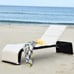 Patio Rattan Lounge Chair Chaise Recliner Back Adjustable Cushioned