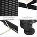 Patio Rattan Lounge Chair Chaise Recliner Back Adjustable Cushioned