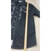 VTG Panhandle Slim Mens Sz L Large Black Grey Embroidered Western Snap Shirt EUC