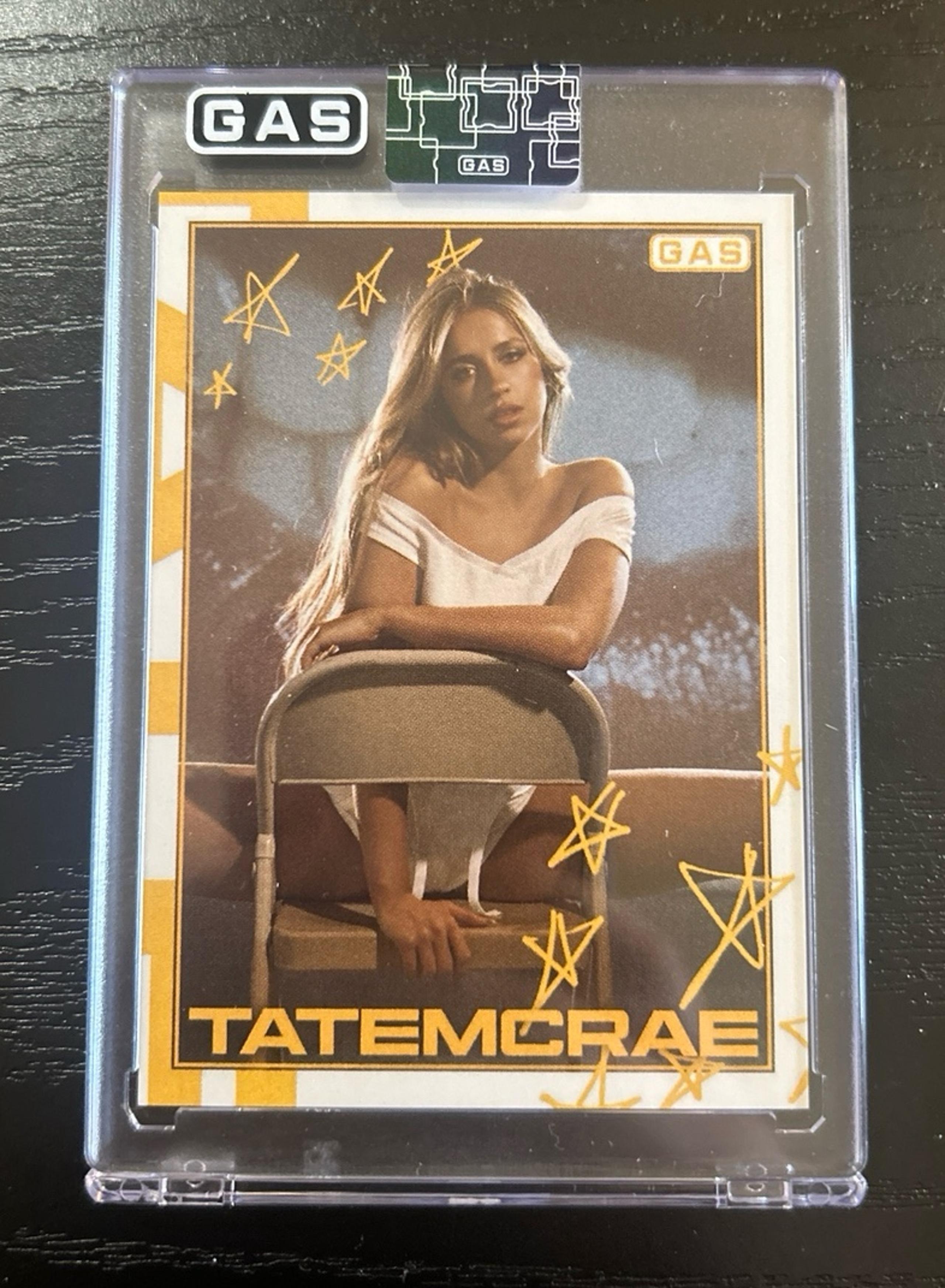 Tate McRae Complex x GAS Trading Card | Base Card