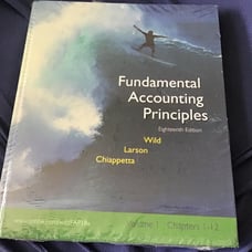 Fundamental Accounting Principles 18 ed.