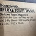 Toilet paper