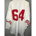 Vintage Mitchell & Ness NFL Throwback Jersey 49ers #64 Dave Wilcox 1964 Mens 56