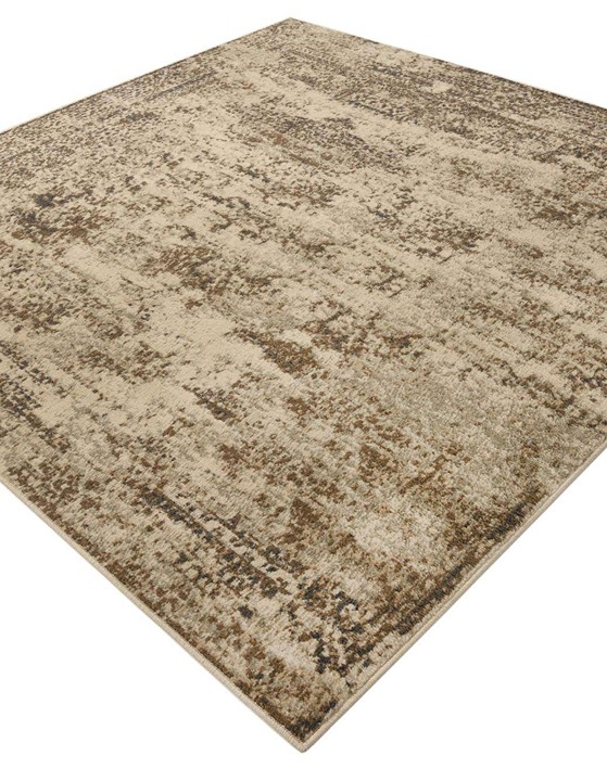 8' x 8' New Area Rug Cream H 38766 Home Decorative Art Soft Carpet Collectible